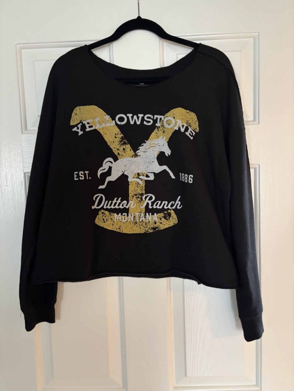 Yellowstone branded sweatshirt